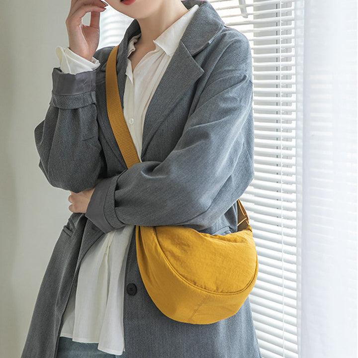 Levoire | Fermeture Éclair Ceinture Réglable Sac Banane En Toile Jaune