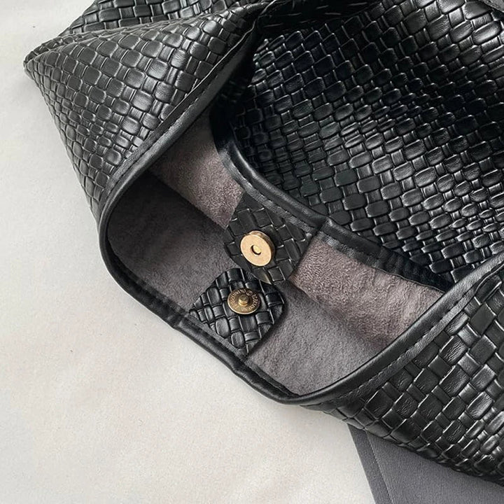 Levoire | Sac Cuir Vegan Quotidien Sac Tissé Sac À Épaule