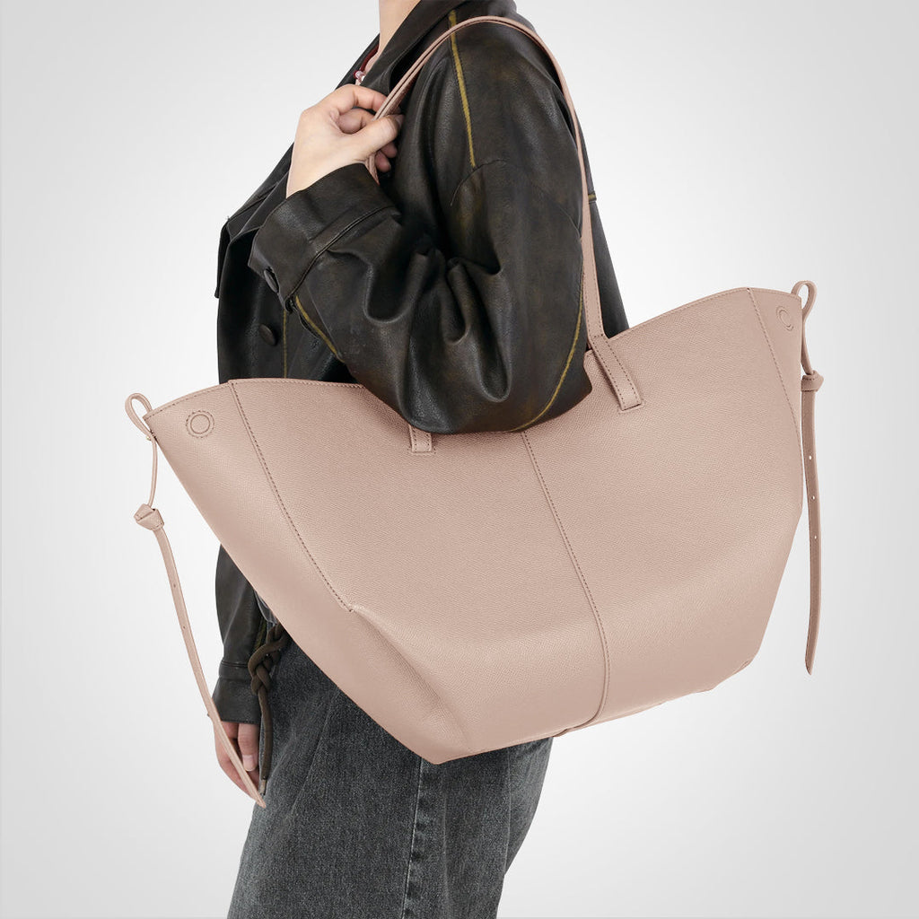 Levoire | Fête Du Vin Sac Fourre-Tout Sac De Shopping Grand Beige