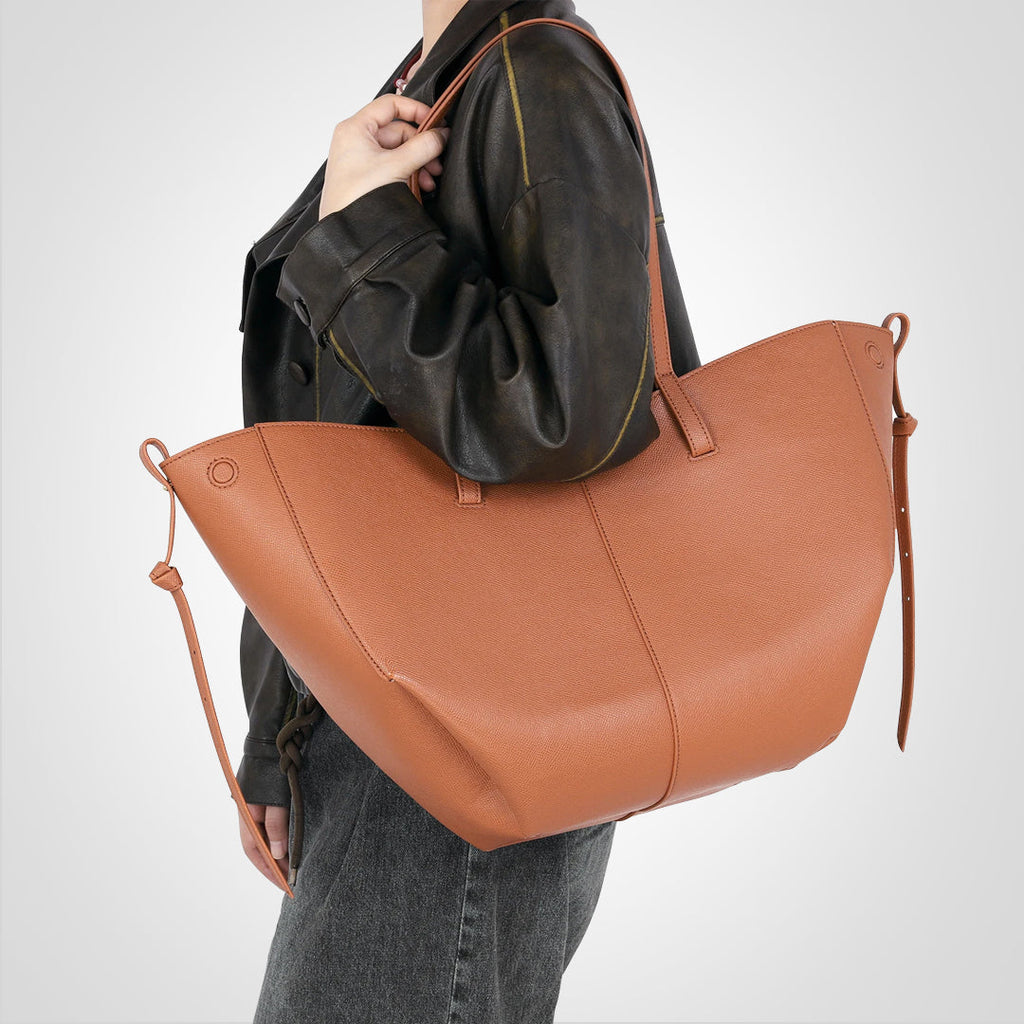 Levoire | Fête Du Vin Sac Fourre-Tout Sac De Shopping Grand Braun