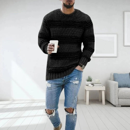 Levoire | Pull-Over En Laine Pour Homme En Patchwork