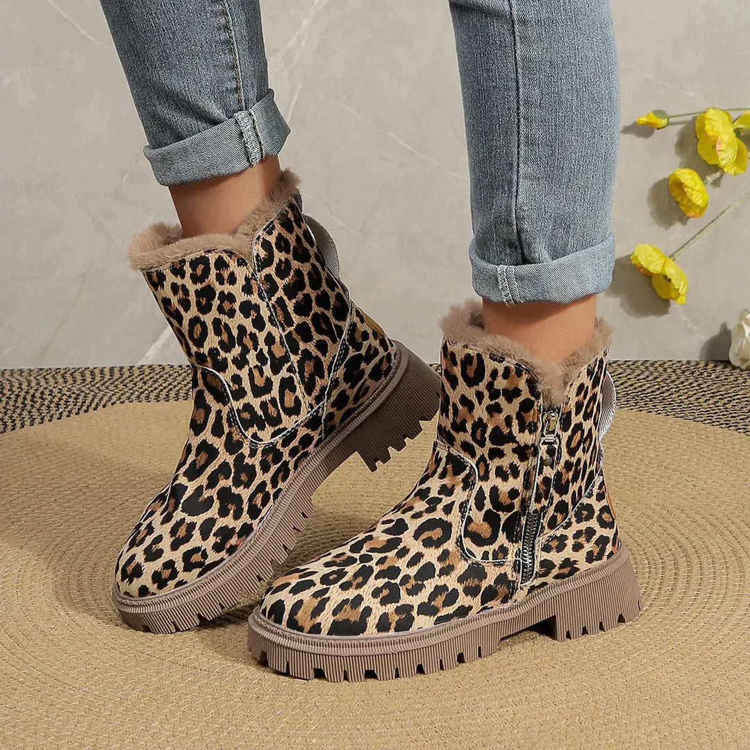 Levoire | Bottes léopard élégantes