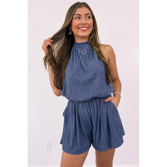 Levoire | Sans Manches Col Haut Dos Nu Combinaison