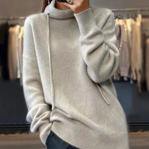 Levoire | Pull En Maille À Manches Longues Et Col Montant