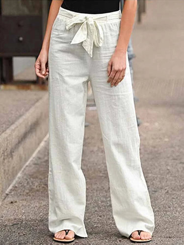 Levoire | Pantalons En Lin Gratuits
