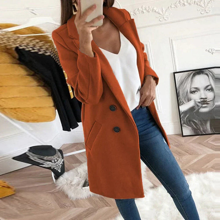 Levoire | Robe soirée élégante Orange foncé