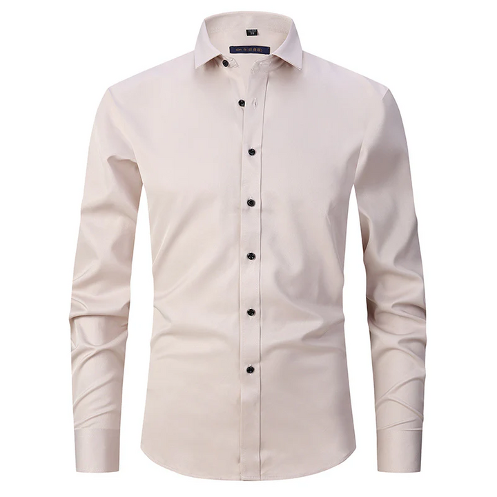 Levoire | Chemise sans plis Beige