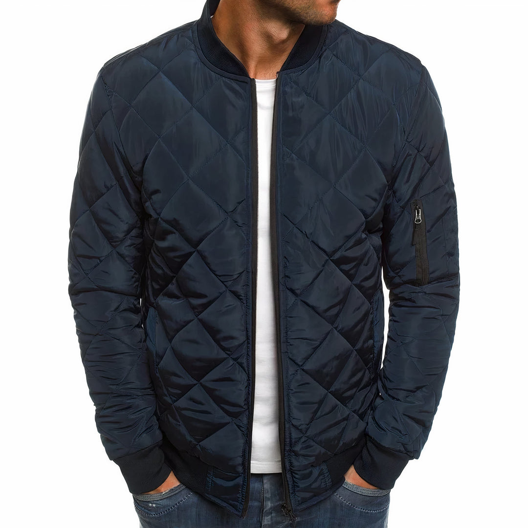 Levoire | Veste avec Matelassage Élégant et Confort Optimal pour Femmes Bleu marine