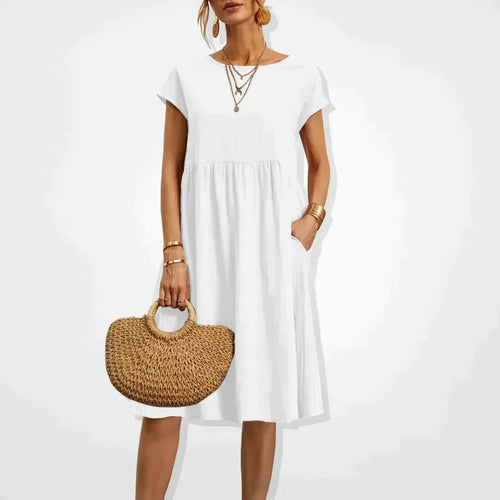 Levoire | Robe Midi Décontractée À Coupe Ample Pour Femmes