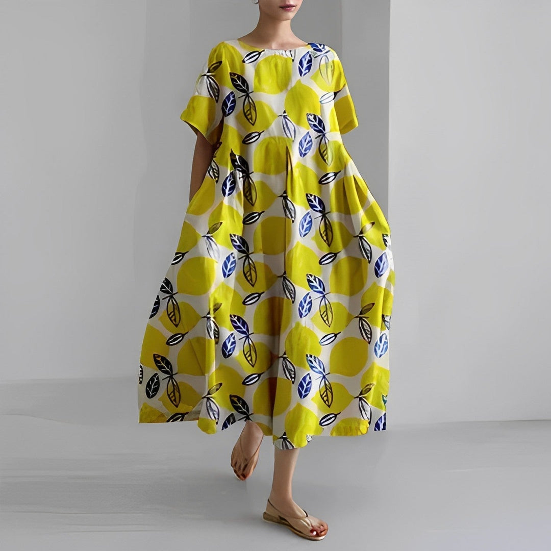 Levoire | Belle robe pour femme Feuille de citronnier