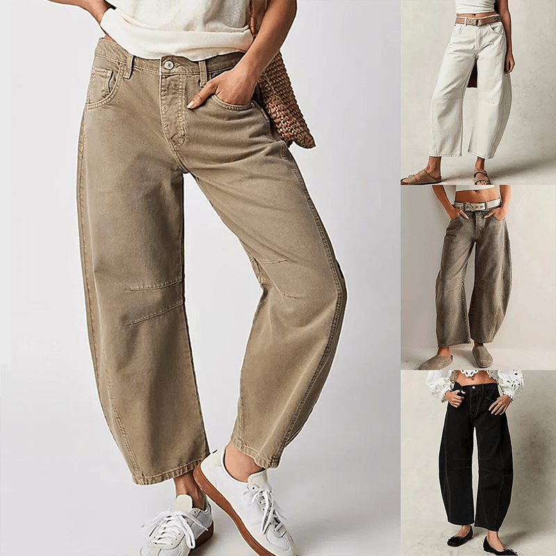 Levoire | Jeans Taille Haute En Denim Pour Femmes