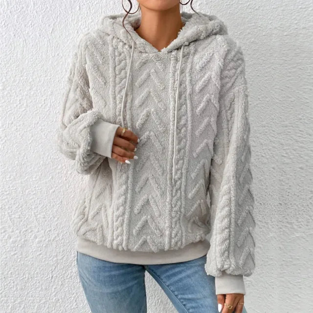 Levoire | Pull à capuche confortable Gris