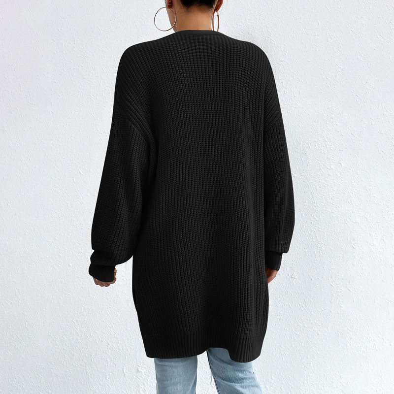 Levoire | Gilet Ouvert Devant Coton Gilet Tricoté Femme
