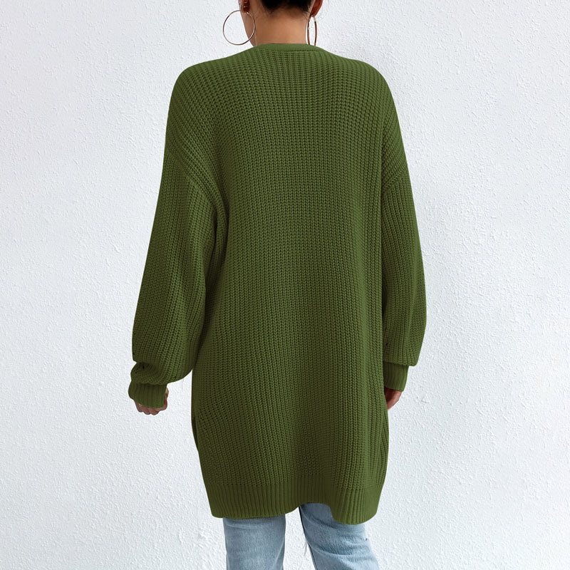 Levoire | Gilet Ouvert Devant Coton Gilet Tricoté Femme