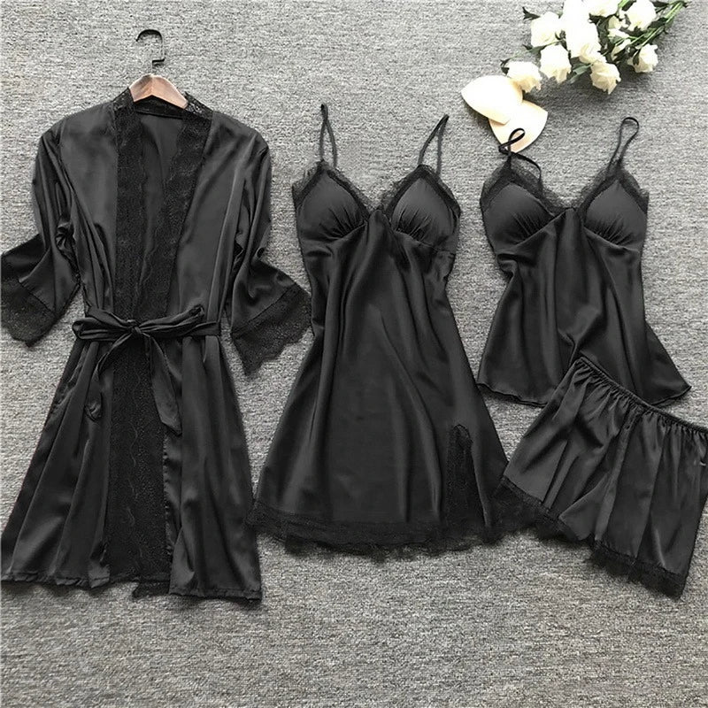 Levoire | Ensemble De Pyjama Pour Femmes Noir
