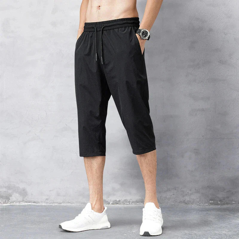Levoire | Séchage Rapide Pantalon De Bain Capri Taille Élastique