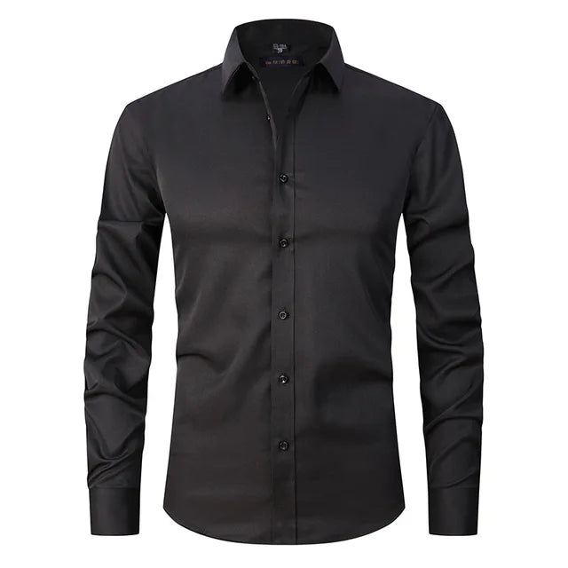 Levoire | T-Shirt Slim Fit Élastique Mark Noir