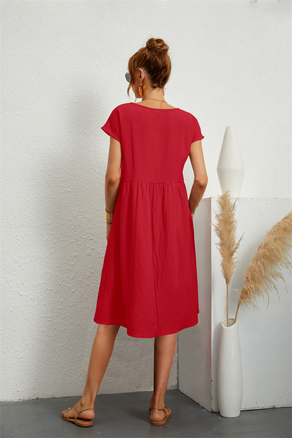 Levoire | Robe Décontractée Élégante Avec Poches