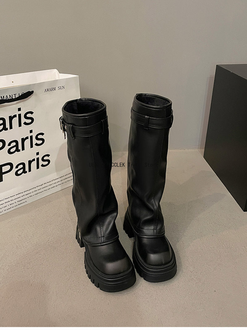 Levoire | Belles Bottes Montantes Pour Femmes Noir