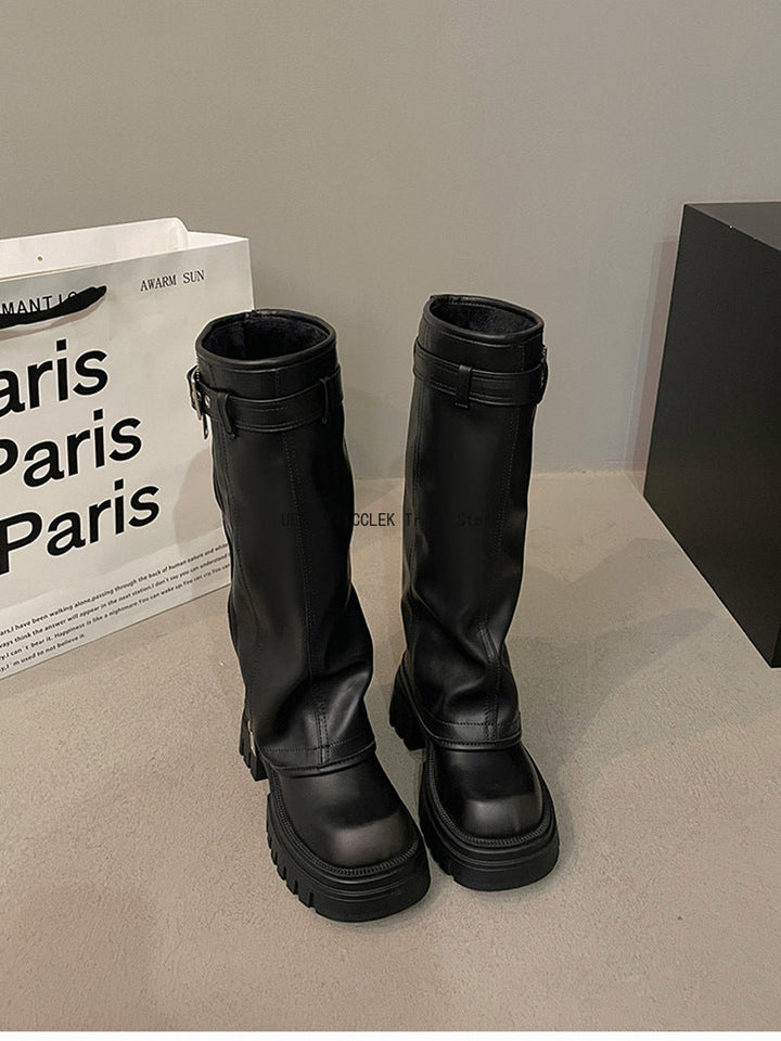 Levoire | Belles Bottes Montantes Pour Femmes Noir