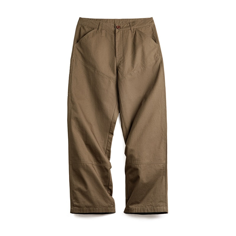 Levoire | Pantalon De Travail Cargo Avec Renforts Doubles Aux Genoux Kaki