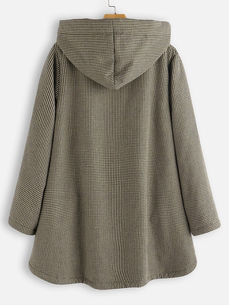 Levoire | Manteau Laine Avec Capuche