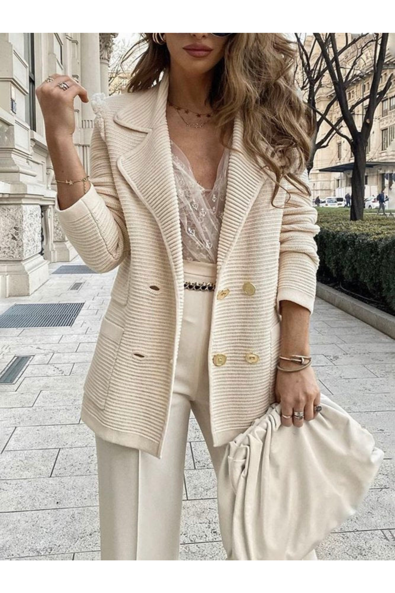 Levoire | Long Blazer FR Femmes FR Tenues Formelles Beige