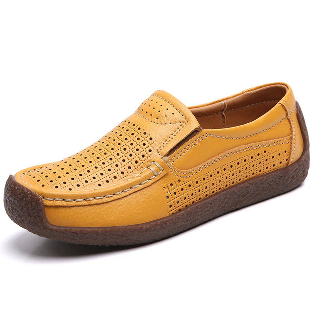 Levoire | Modernes Basses Chaussures Pour Femmes Jaune creux