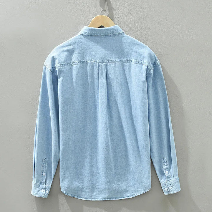 Levoire | Chemise En Denim Intemporel Hommes