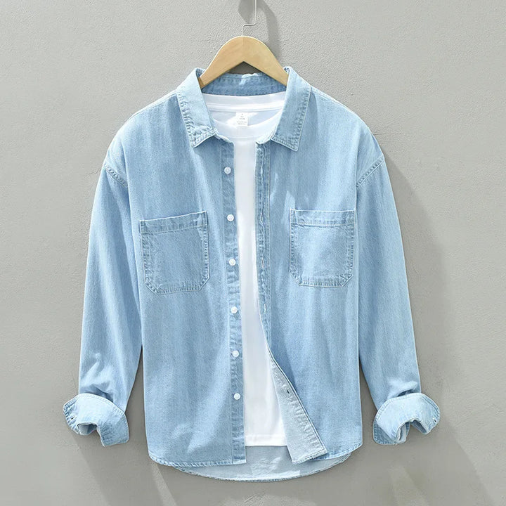 Levoire | Chemise En Denim Intemporel Hommes