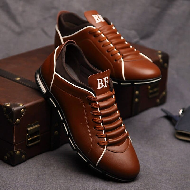 Levoire | Chaussures En Cuir Formelles Bleu