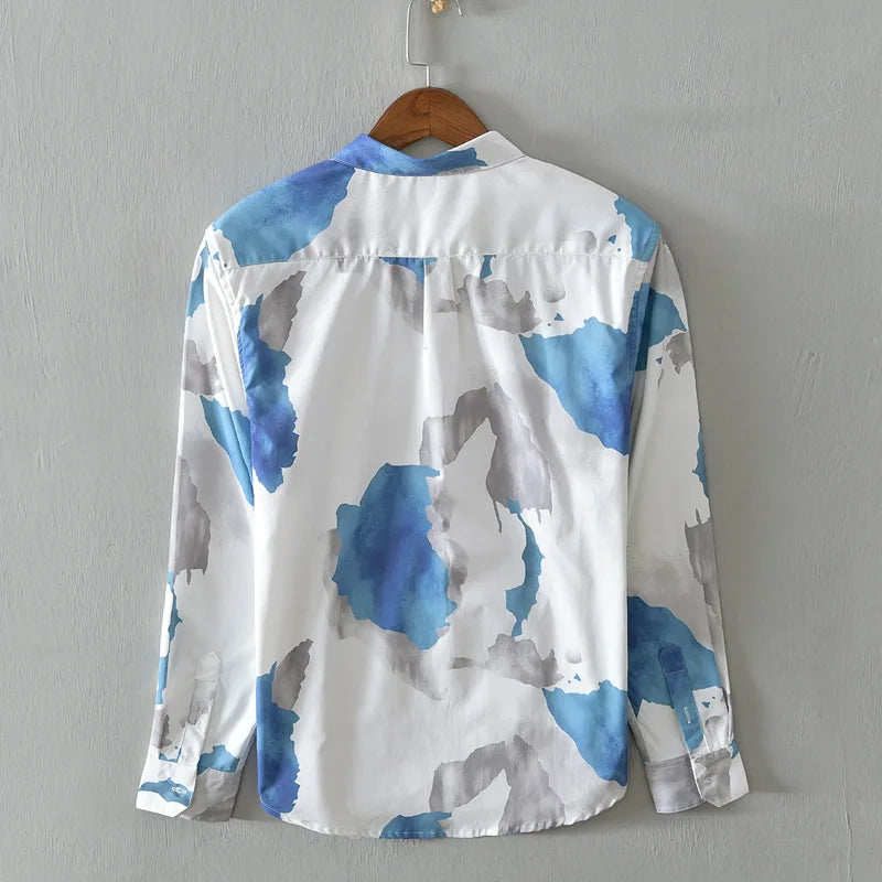 Levoire | Chemise Decontractee Imprimee Creatif Hommes