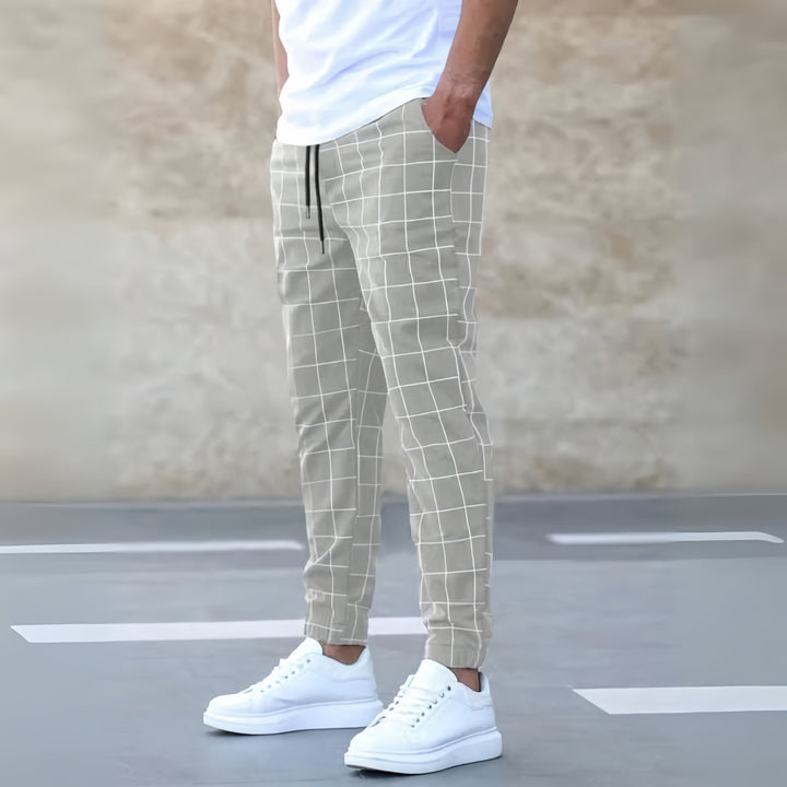 Levoire | Pantalon De Jogging Quatre Couleurs Élégant Beige