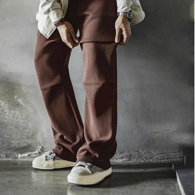 Levoire | Pantalon Décontracté Avec Un Design De Pli Unique Et Une Coupe Relaxe