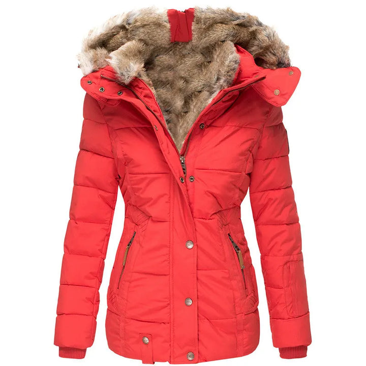Veste d'hiver chic et polyvalente Rot
