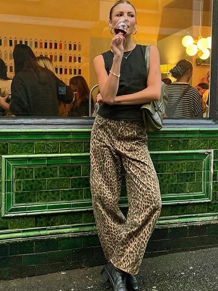 Levoire | Pantalon Pour Femmes Avec Jambes Amples Et Taille Détendue