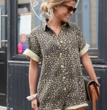 Levoire | d'été à imprimé léopard