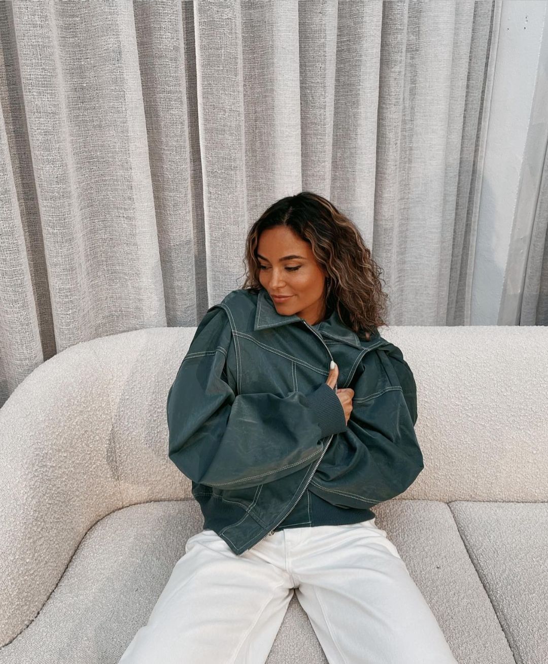 Levoire | Grande Taille Veste Zippée Manteau D'Hiver Femmes