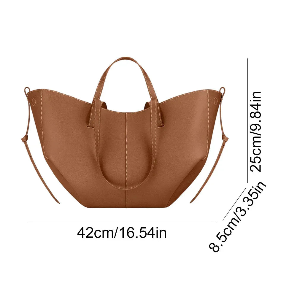 Levoire | Sac Vintage Cuir Synthétique Sac À Bandoulière Grand Sac De Courses