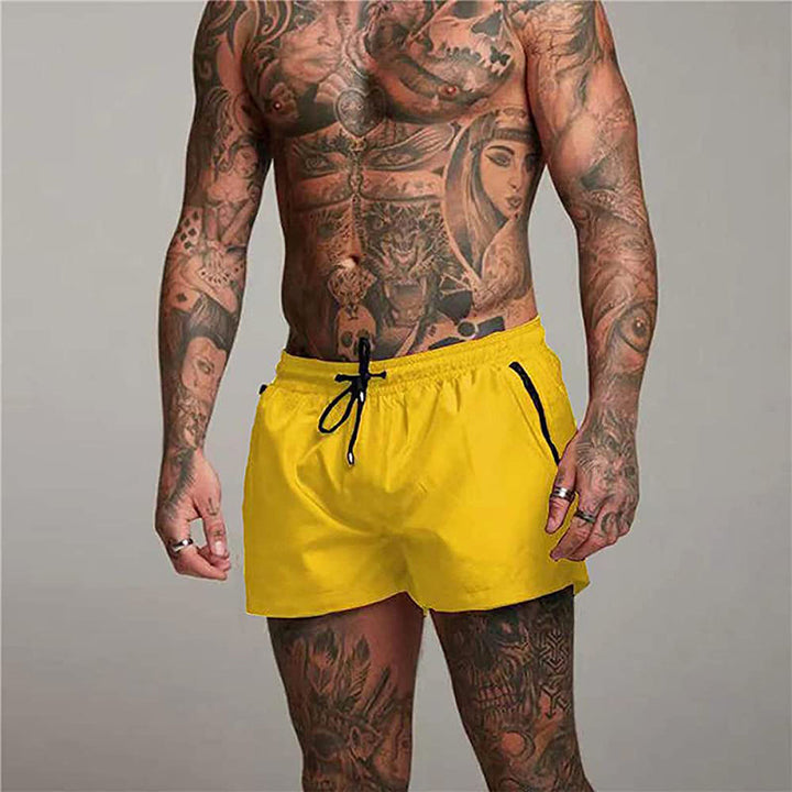 Levoire | Shorts De Bain Améliore Ton Style D'Été Avec Notre Maillot De Bain Incontournable Jaune