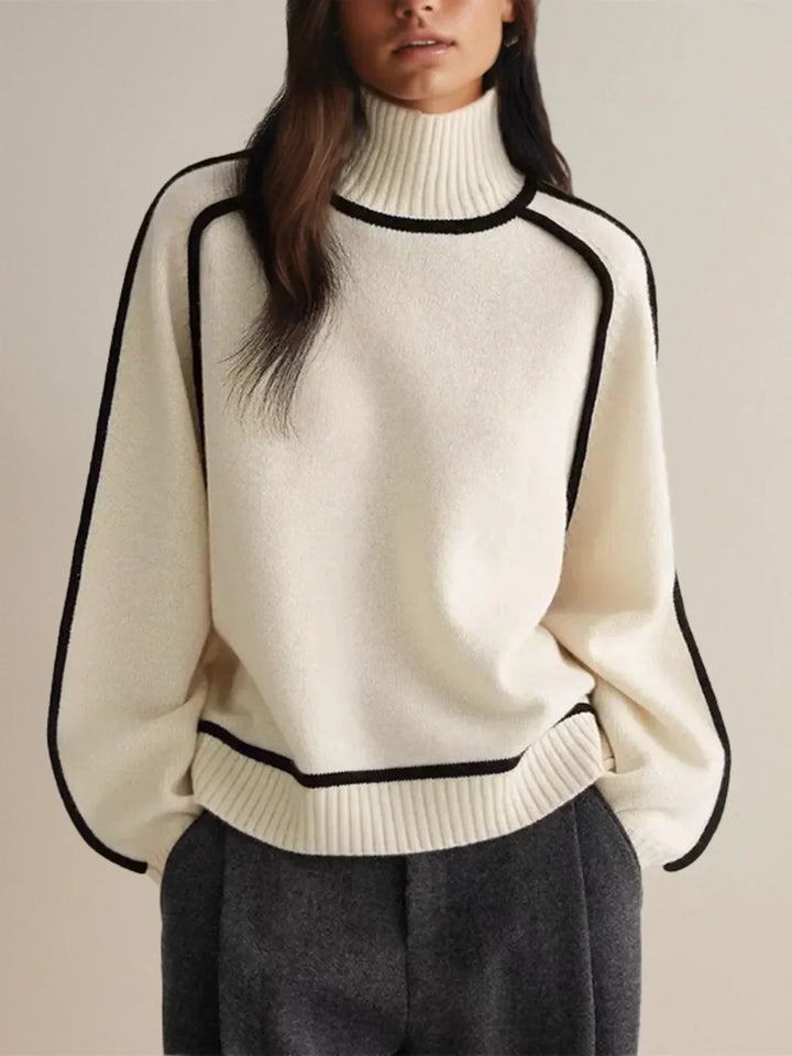 Levoire | Pull Fin Avec Texture Élégante