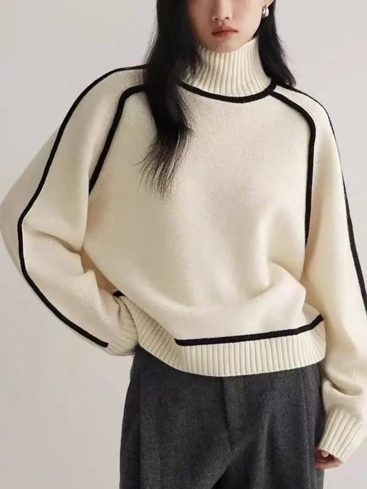 Levoire | Pull Fin Avec Texture Élégante