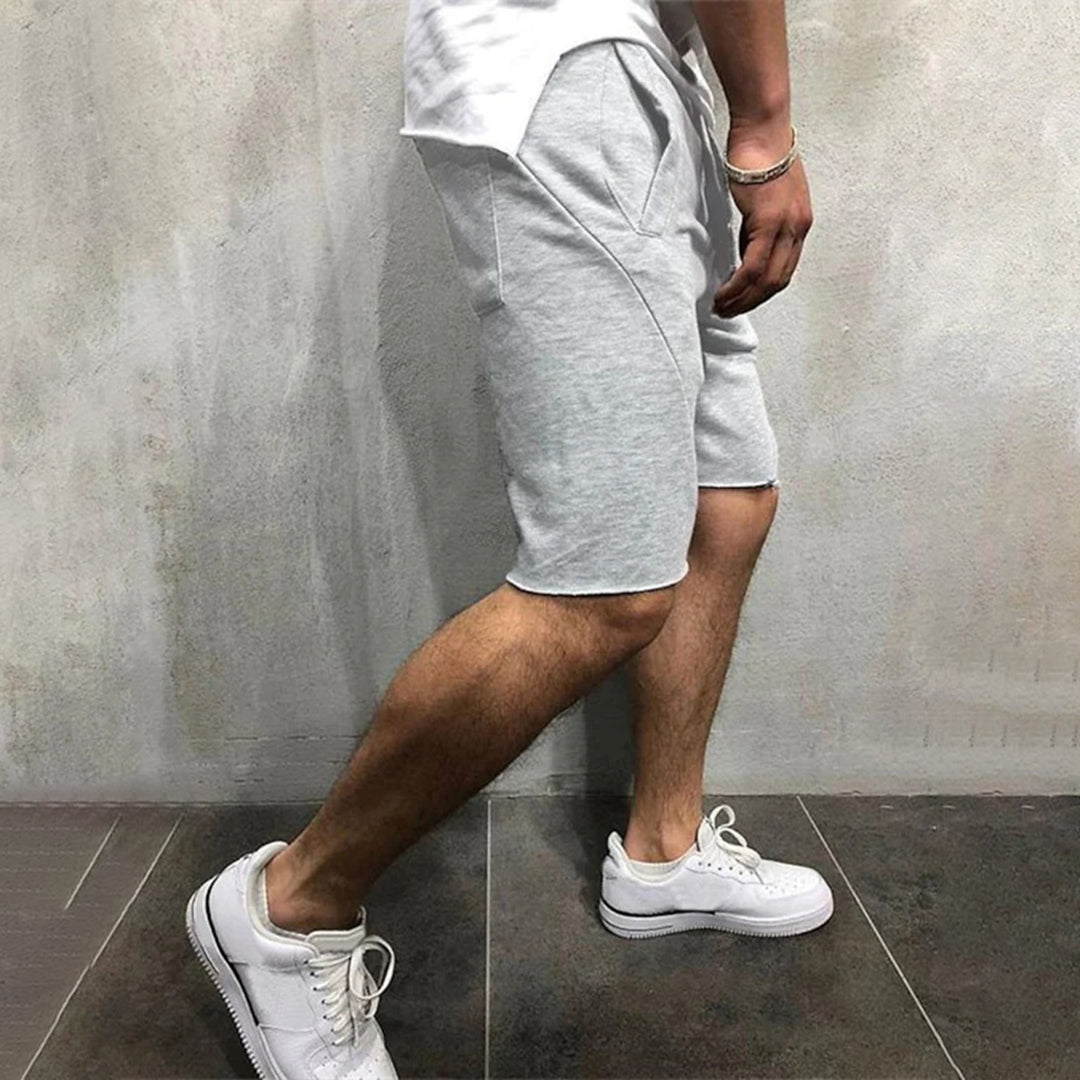 Levoire | Shorts À Cordon De Serrage Pour Hommes Gris clair