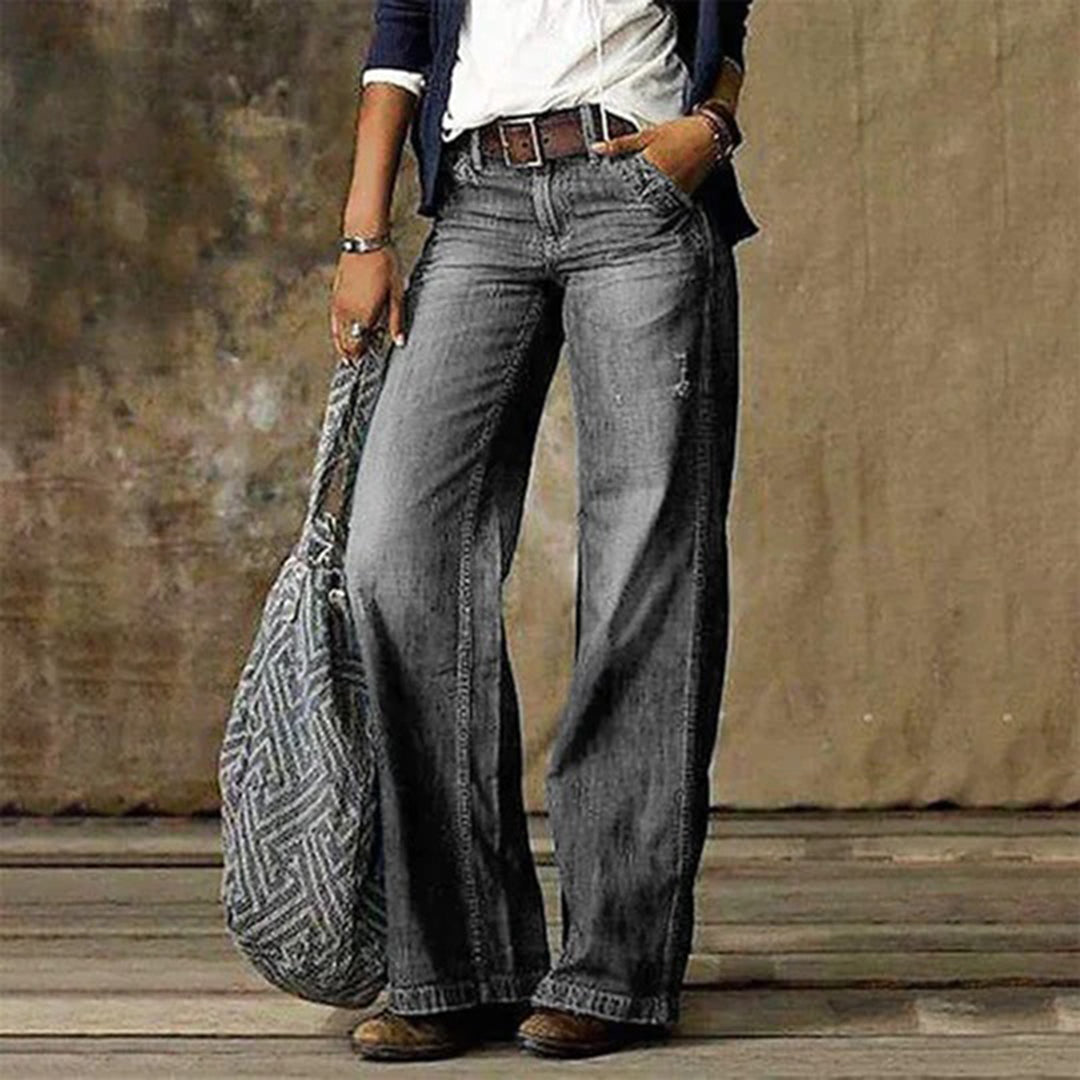 Levoire | Pantalons Élégants Pour Femmes Gris clair