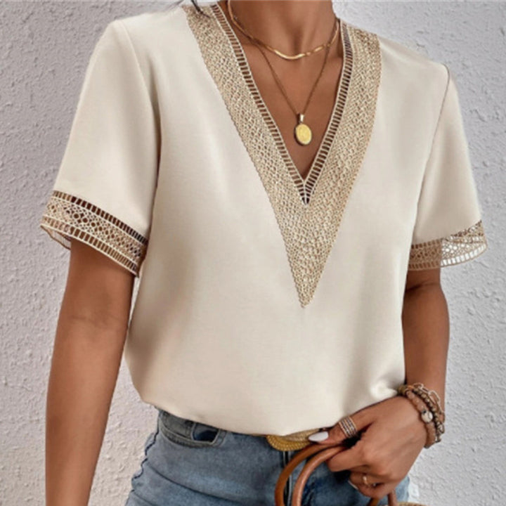Levoire | T-Shirt Élégant Pour Femmes Jaune clair