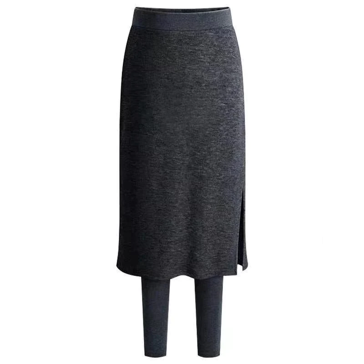 Levoire | Jupe Avec Leggings Intégrés Gris Foncé