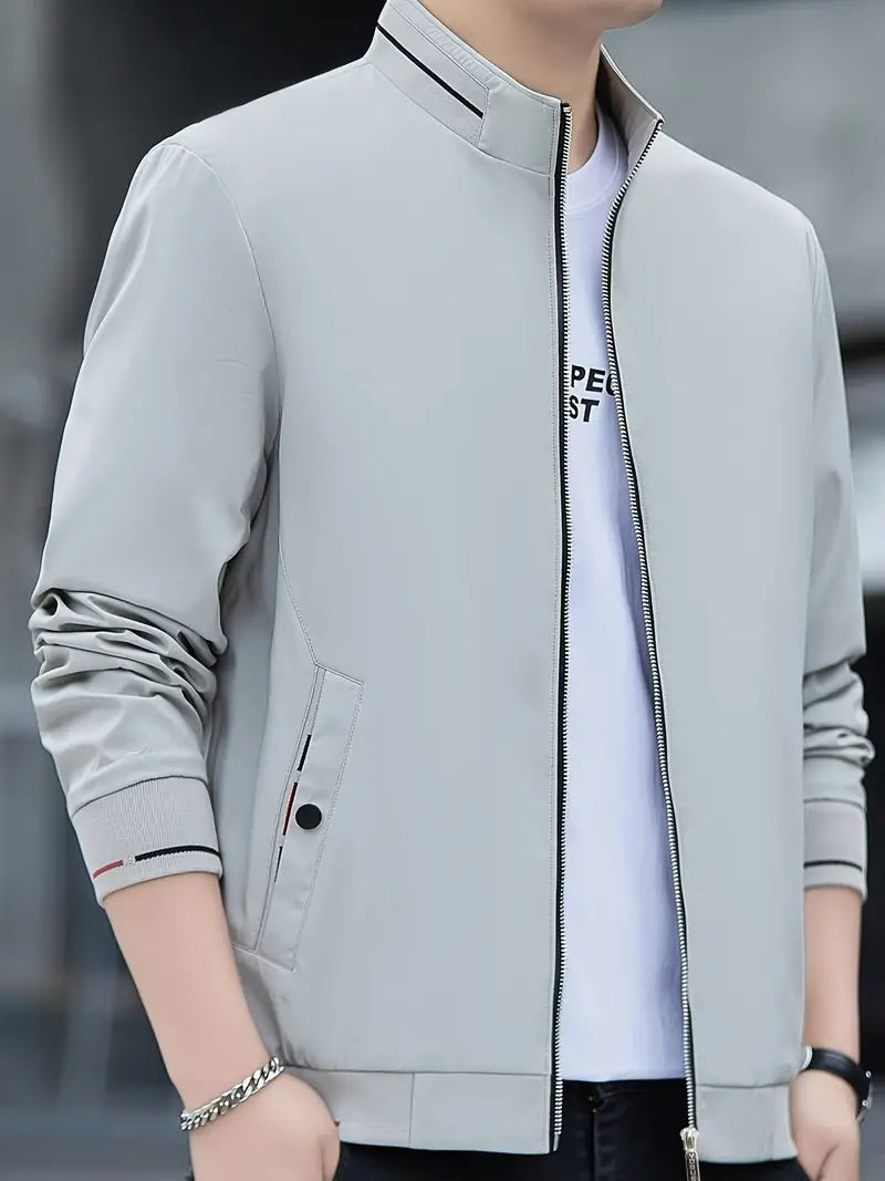 Levoire | Coupe Vent Zippé Homme Bleu clair