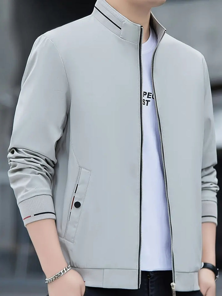 Levoire | Coupe Vent Zippé Homme Bleu clair