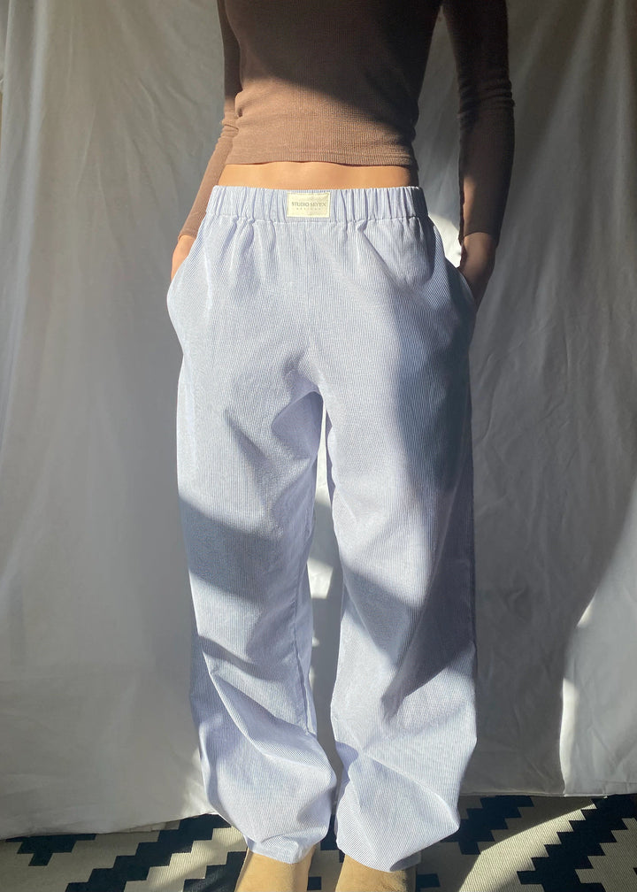 Levoire | Pantalon Léger Pour Des Tenues Décontractées Bleu
