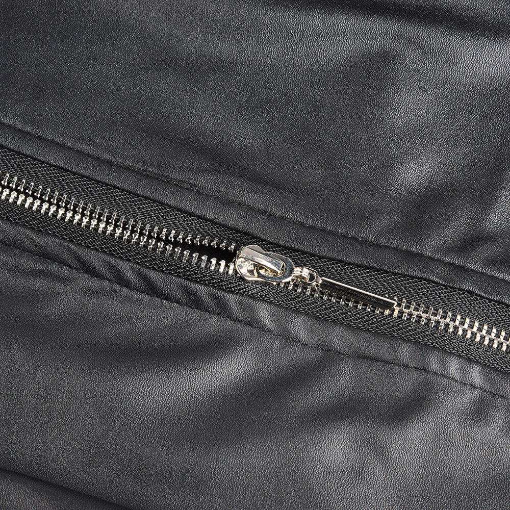 Levoire | Veste En Cuir Cropped Faites Tourner Les Têtes Avec La Dernière Tendance Des Vestes En Cuir